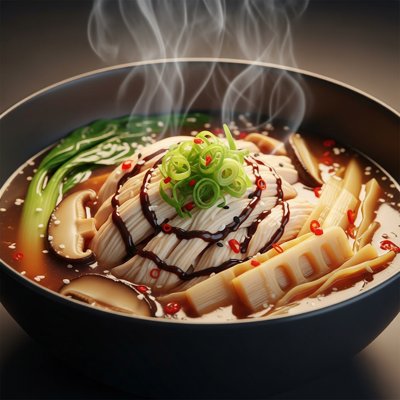 Hot and Sour Chicken Soup