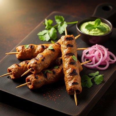 Mutton Seekh Kebab