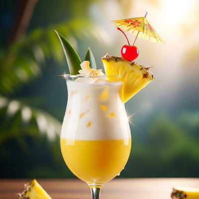 Pina Colada Mocktail