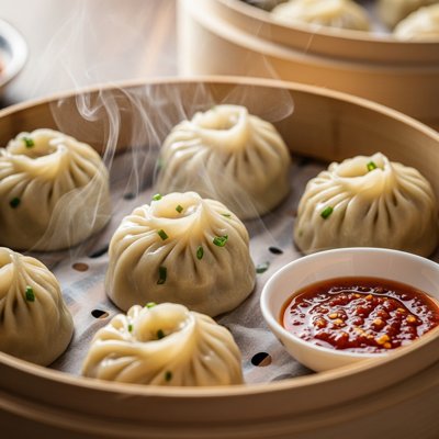 Veg Momos Steamed