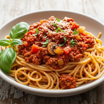 Veg Spaghetti Bolognese